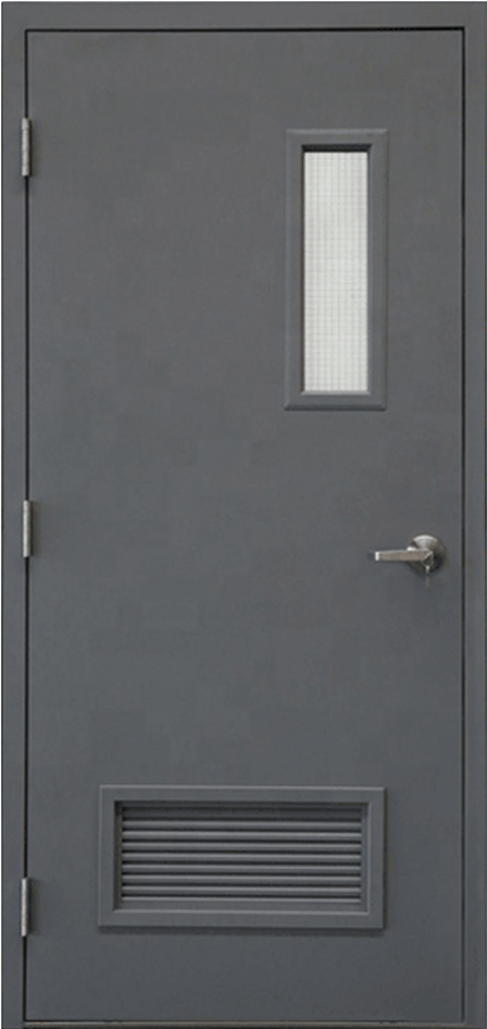 heavy steel security doors